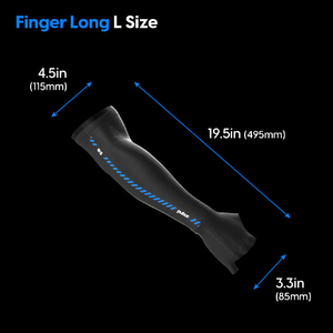 Pulsar アームスリーブ Finger Long Lサイズ PAS01LB-イメージ8