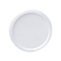 西敬 丸型名札 直径50mm ピン・クリップ両用 白 10個 FC26317-P-6W