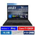 MSI ノートパソコン Summit E16Flip A13V SUMMITE16-A13VET-309JP