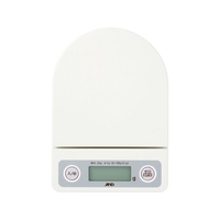 エー・アンド・デイ デジタルホームスケール 角丸型 3kg UH3202W FCM7480-019748001
