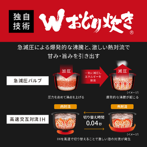 パナソニック 圧力IH炊飯ジャー(5．5合炊き) Bistro ライトグレージュ SR-X710D-H-イメージ9
