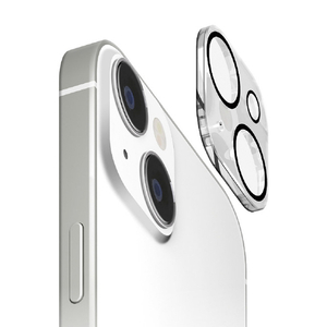 PGA iPhone 15/15 Plus用カメラフルプロテクター クリア PG-23ACLG01CL-イメージ1
