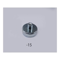 エスコ マグネット 10個 φ25×7.0mm M4×0.7 40N FCY0554-EA781EH-15