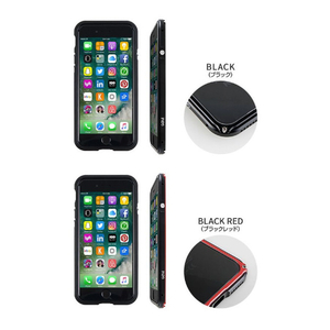 GAZE iPhone SE(第3世代)/SE(第2世代)/8/7用アルミニウムバンパー Razor Fit ローズゴールド GZ9419I7-イメージ6