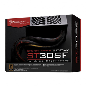 SilverStone SFX電源 300W 80PLUS Bronze認証 ブラック SST-ST30SF-V2-イメージ2