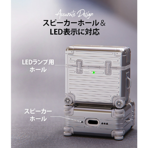 miak AirPods 4用キャリーケース シルバー MA27419AP4-イメージ7
