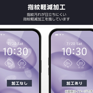 エレコム iPhone 16用フィルム 衝撃吸収 ブルーライトカット 高透明 PM-A24AFLBLGPN-イメージ5