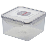 ＬＩＶ ＰＬＵＳ ロック&ロック クラシック 保存容器 1.2L 正方形 グレー FCF902M-HPL822DG