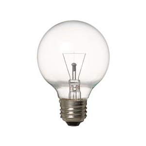 ヤザワ ボール電球60W形クリア 長寿命 GC100110V57W70L-イメージ2