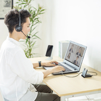 サンワサプライ MMBTMH59BK クレードル付きBluetoothヘッドセット(通話