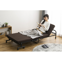 アイリスオーヤマ 折りたたみベッド シングル　OTB-BRN Amazon.co.jp: アイリスオーヤマ(IRIS OHYAMA) 折りたたみベッド