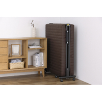 アイリスオーヤマ 折りたたみベッド シングル　OTB-BRN アイリスオーヤマ 折りたたみベッド OTBSS-TR シングル (ベッド