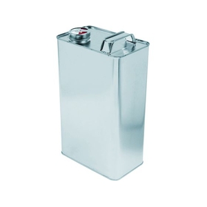 インダストリーコーワ 空缶無地 4L角シンナー口 44L角口径40mm FC520HT-8066146-イメージ1