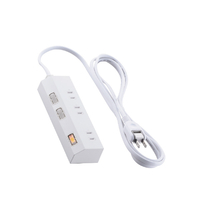 エレコム 個別スイッチ付き3口タップ(2m) ホワイト T-IS01M-2320WH