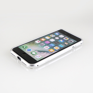 GAZE iPhone SE(第3世代)/SE(第2世代)/8/7用アルミニウムバンパー Razor Fit シルバー GZ9420I7-イメージ10