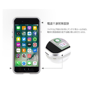 GAZE iPhone SE(第3世代)/SE(第2世代)/8/7用アルミニウムバンパー Razor Fit シルバー GZ9420I7-イメージ5