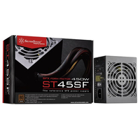 ＳｉｌｖｅｒＳｔｏｎ PC電源 ブラック SST-ST45SF-V3