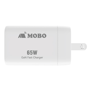 MOBO 折りたたみ式プラグ搭載 コンパクトAC充電器 65W e angle select MOBO ホワイト(マット加工) AM-PDMGAN65W-WHED-イメージ5