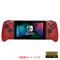 エディオンネットショップ Hori Nsw300 グリップコントローラー For Nintendo Switch レッド
