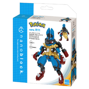 カワダ ナノブロック ポケットモンスター メガルカリオ RS NBPMR11ﾎﾟｹﾓﾝﾒｶﾞﾙｶﾘｵRS-イメージ2