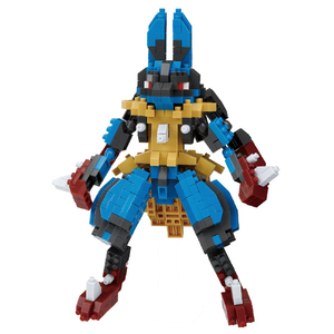 カワダ ナノブロック ポケットモンスター メガルカリオ RS NBPMR11ﾎﾟｹﾓﾝﾒｶﾞﾙｶﾘｵRS-イメージ5
