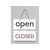 光 プレート チェーン付き OPEN・CLOSED(開店・閉店) FCN5065-FG225-1-イメージ1