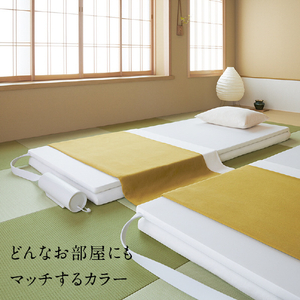 MTG NEWPEACE AI Motion Mattress Light/ニューピース モーション マットレスライト専用アウターカバー (セミダブル/アイボリー) アイボリー WX-AA02B-イメージ3