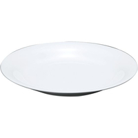 ミヤオカンパニーリミテド ファッションホワイト 24cm パスタプレート FM900-400 FC809LV-7538350