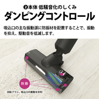 シャープ EC-XR2-H 紙パック式コードレススティッククリーナー