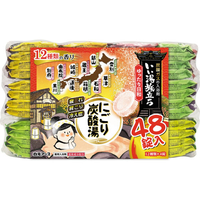 白元アース いい湯旅立ちにごり炭酸湯 ゆったり日和 48錠 FC922NW