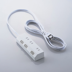 エレコム 個別スイッチ付き3口タップ(3m) ホワイト T-IS01M-2330WH-イメージ9
