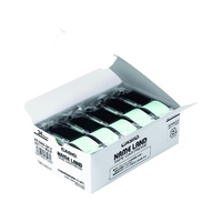 カシオ ネームランド用スタンダードテープ5本入り24mm 白に黒文字 FC208TY-1372702