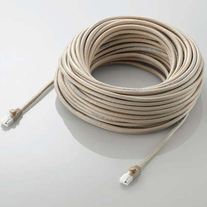 エレコム Cat6 LANケーブル(30．0m) ライトグレー LD-GPT/LG30/RS-イメージ2