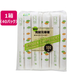 大和物産 紙完封植林材元禄箸 楊枝無 100膳×40パック FC021NT-20034