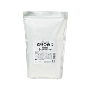 紀陽除虫菊 業務用入浴剤 森林の香り 8kg FCE471V-65-0475-54-イメージ1