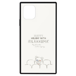PGA iPhone 11 Pro Max用ガラスハイブリッドケース リラックマ リラックマスタイル(ムービー) YY03703-イメージ1