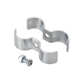 トラスコ中山 TRUSCO　スチール製メッシュラック用支柱用連結金具 MES-R
