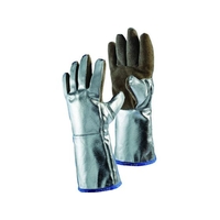 ＪＵＴＥＣ 耐熱手袋 アルミナイズドレザー L L2810、0250℃SEBATAN[[R上]]レザー FC407FL-2063523