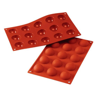 Silikomart シリコマート/シリコンフレックス 半球40(15ヶ取)SF005 FC334LA-0558040