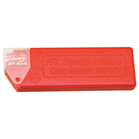 NT カッターナイフ替刃 AD刃 10枚入 BAD-21P 1ケース F802472-332-69BAD-21P