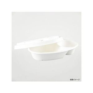 パックスタイル バガス容器 ABカレー C-1 ラミ 本体 50枚 FC278SH-00650528-イメージ2
