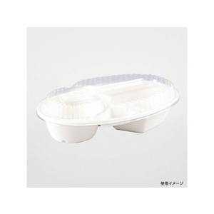 パックスタイル バガス容器 ABカレー C-1 ラミ 本体 50枚 FC278SH-00650528-イメージ4