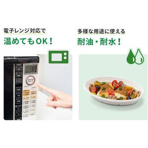 パックスタイル バガス容器 ABカレー C-1 ラミ 本体 50枚 FC278SH-00650528-イメージ9