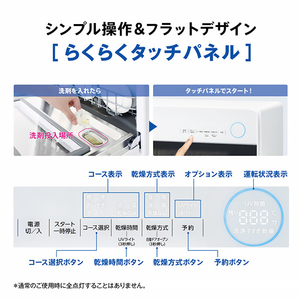 AQUA 食器洗い乾燥機 ホワイト ADW-L4A(W)-イメージ20