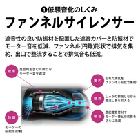 SHARP EC-SR11-W サイクロン式コードレススティッククリーナー RACTIVE