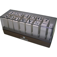 サンビー エンドレススタンプ 数字セット 特大号 明朝体 F174523-EN-SB