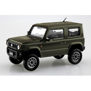 アオシマ 1/32 スズキ JB64 ジムニー カスタムホイール(ジャングルグリーン) Aﾗｸﾌﾟﾗ09CUJGｼﾞﾑﾆ-CJｸﾞﾘ-ﾝ-イメージ2