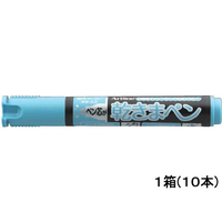シヤチハタ 乾きまペン 中字 丸芯 空色 10本 1箱(10本) F298089-K-177Nｿﾗｲﾛ