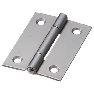 トラスコ中山 TRUSCO スチール製厚口蝶番 生地仕上げ 全長51mm 10個 FC105EP-2336740-イメージ1