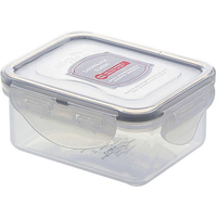 ＬＩＶ ＰＬＵＳ ロック&ロック クラシック 保存容器 180mL 長方形 グレー FCF904M-HPL805G